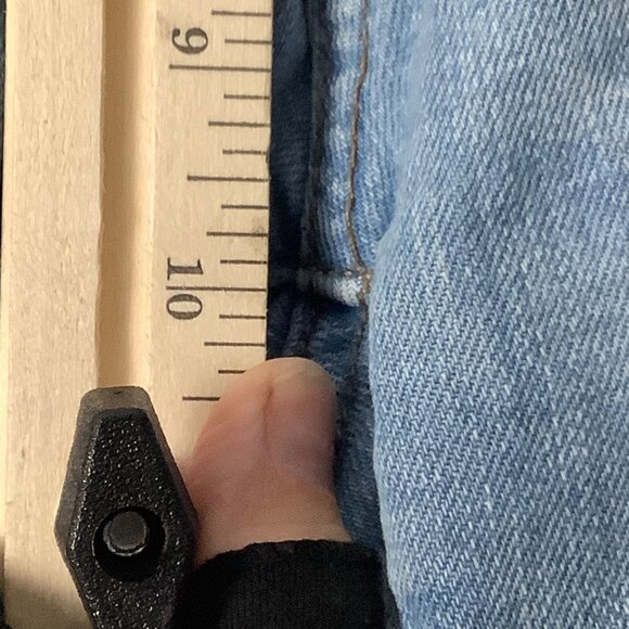 EXPRESS Denim Jean Distressed Slim Stretch Shorts Men Size 30 Pockets Stretch - Picture 6 of 10